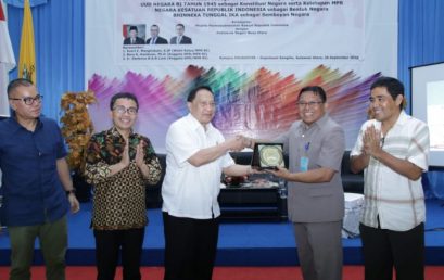 MPR Ingin Politeknik Nusa Utara Lahirkan ‘Engineer’ Penuh Inovasi